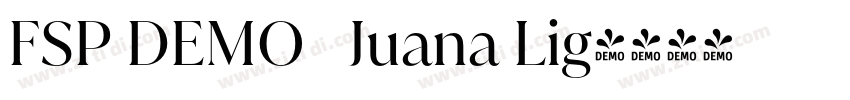 FSP DEMO   Juana Lig字体转换